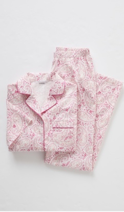 Damart 100% Cotton Short Sleeve Print Pyjamas